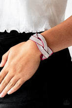 Load image into Gallery viewer, Nice Girls Finish Last - Pink Wrap Bracelet
