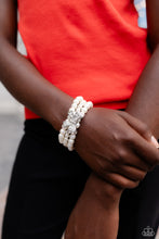 Load image into Gallery viewer, How do you do? - White (Pearl) Bracelet
