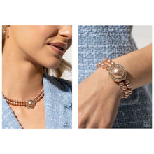 Load image into Gallery viewer, Complete Look - Brown Set: Valuable Verdict - Brown Necklace and Valuable Victor - Brown Bracelet (BB-BN-ZB)
