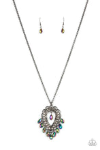 Load image into Gallery viewer, Teasable Teardrops - Multi (Oil Spill) Necklace
