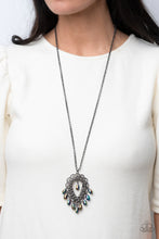 Load image into Gallery viewer, Teasable Teardrops - Multi (Oil Spill) Necklace
