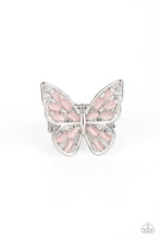 Load image into Gallery viewer, Flying Fashionista - Pink (Butterfly) Ring
