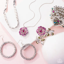 Load image into Gallery viewer, Breathtaking Beacon - White (Rhinestone) Earring (LOP-0425)
