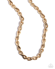 Load image into Gallery viewer, Infinite Influence - Gold Infinity Necklace
