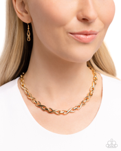 Load image into Gallery viewer, Infinite Influence - Gold Infinity Necklace
