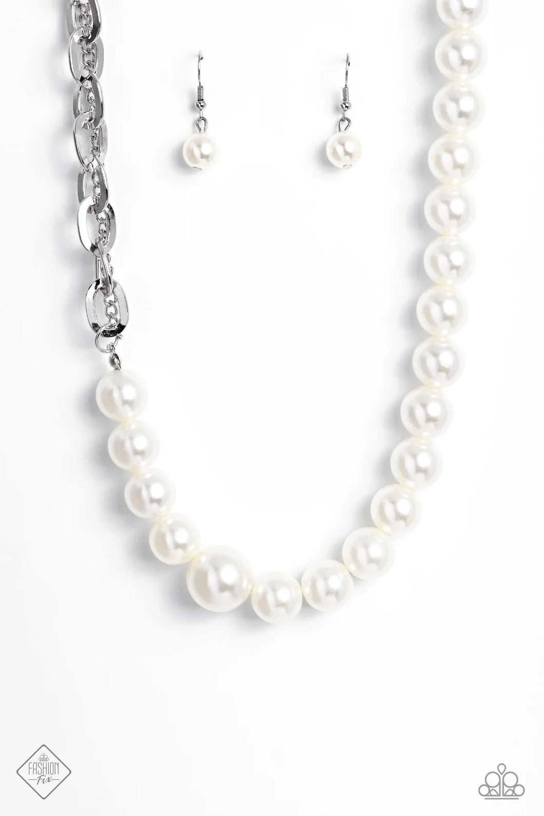 My PEARL - White (Pearl) Necklace (FFA-0623)
