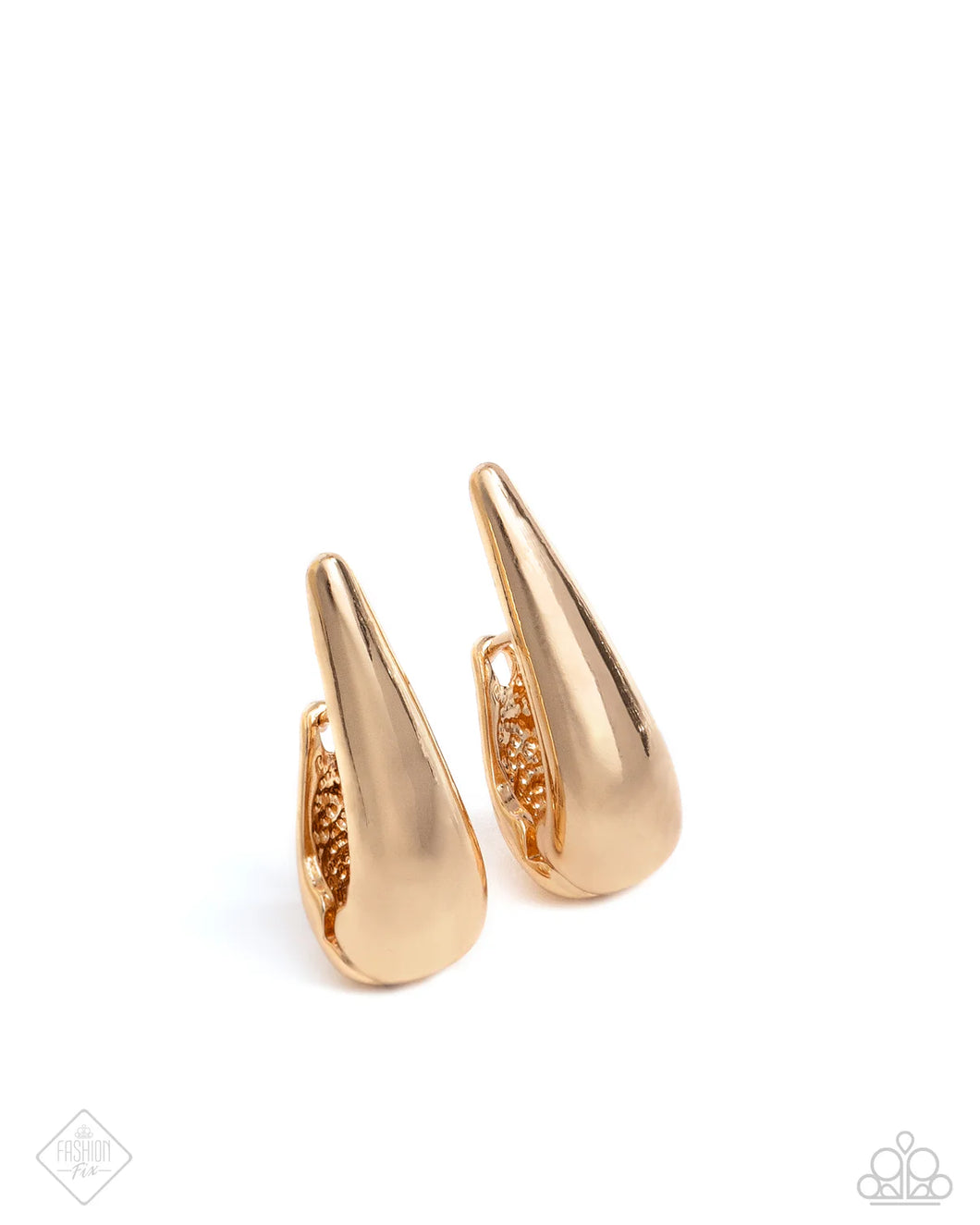 Positive Change - Gold Hoop Earring (SS-0924)