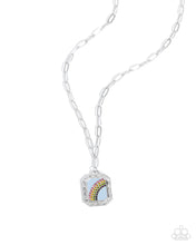 Load image into Gallery viewer, Rainbow Reputation - Blue Necklace
