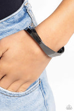 Load image into Gallery viewer, Rebellious Ribbons - Black (Gunmetal) Bracelet

