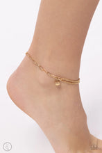 Load image into Gallery viewer, Solo Sojourn - Gold Anklet
