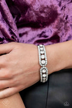 Load image into Gallery viewer, Spellbinding Splendor - White (Rhinestone) Bracelet (FFA-0123)
