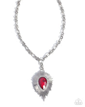 Load image into Gallery viewer, Sunburst State - Red Necklace (LOP-0926)
