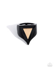 Load image into Gallery viewer, Transcendent Triangle - Black Ring
