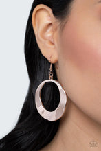 Load image into Gallery viewer, Urban Eclipse - Rose Gold Earring
