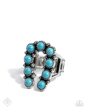 Load image into Gallery viewer, Wild West Whisper - Blue (Turquoise) Ring (SSF-0924)
