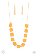 Load image into Gallery viewer, Hello Material Girl - Yellow Necklace

