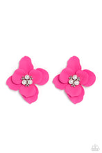 Load image into Gallery viewer, Jovial Jasmine - Pink Post Earring
