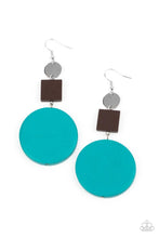 Load image into Gallery viewer, Modern Materials - Blue Earring
