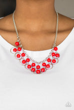 Load image into Gallery viewer, Really Rococo Red Necklace freeshipping - JewLz4u Gemstone Gallery
