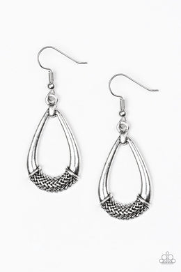 Trending Texture Silver Earring freeshipping - JewLz4u Gemstone Gallery