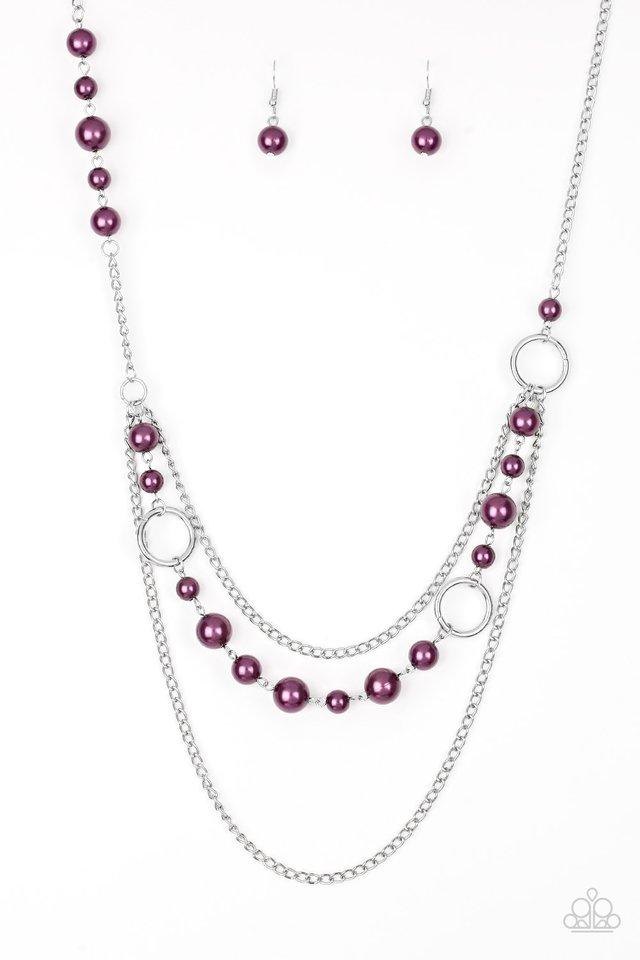 Party Dress Princess - Purple Necklace freeshipping - JewLz4u Gemstone Gallery
