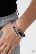Load image into Gallery viewer, Tribal Spunk Purple Bracelet freeshipping - JewLz4u Gemstone Gallery
