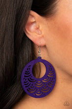 Load image into Gallery viewer, SEA Le Vie! Purple Earring freeshipping - JewLz4u Gemstone Gallery
