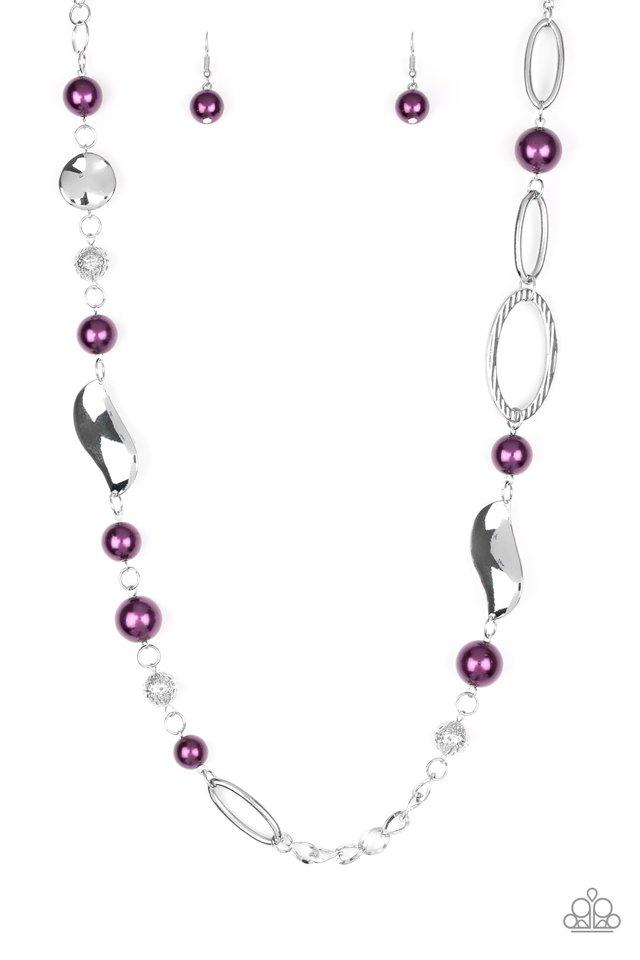 All About Me - Purple Necklace freeshipping - JewLz4u Gemstone Gallery