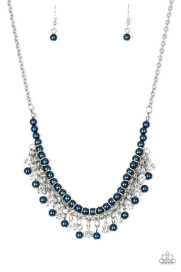 A Touch of CLASSY -  Blue Necklace freeshipping - JewLz4u Gemstone Gallery