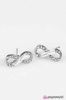 Turn Of The Century - White Post Earring freeshipping - JewLz4u Gemstone Gallery