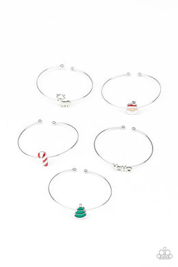 Starlet Shimmer Christmas Bracelet freeshipping - JewLz4u Gemstone Gallery