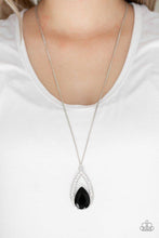 Load image into Gallery viewer, Notorious Noble - Black Necklace freeshipping - JewLz4u Gemstone Gallery
