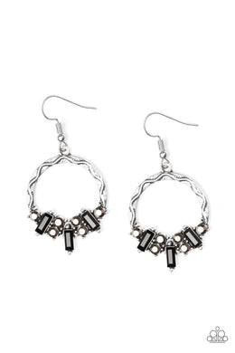 On the Uptrend Black Earring freeshipping - JewLz4u Gemstone Gallery