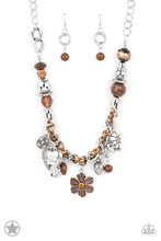 Load image into Gallery viewer, Charmed, I Am Sure - Brown Necklace freeshipping - JewLz4u Gemstone Gallery
