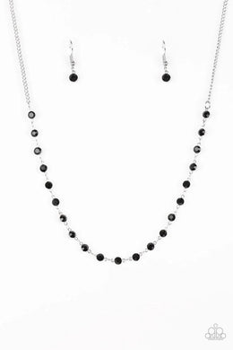 Party Like A Princess - Black Necklace freeshipping - JewLz4u Gemstone Gallery