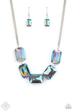 Load image into Gallery viewer, Heard It On The HEIR-Waves Blue Necklace freeshipping - JewLz4u Gemstone Gallery
