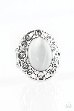 Moonlit Marigold - White Ring freeshipping - JewLz4u Gemstone Gallery