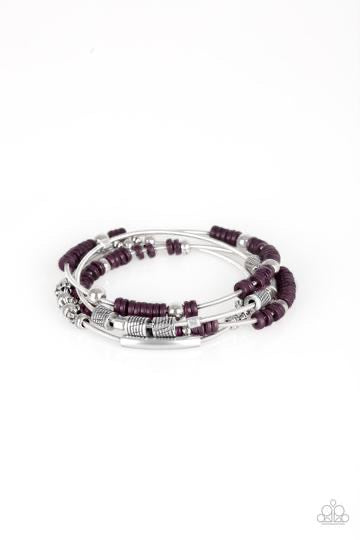 Tribal Spunk Purple Bracelet freeshipping - JewLz4u Gemstone Gallery