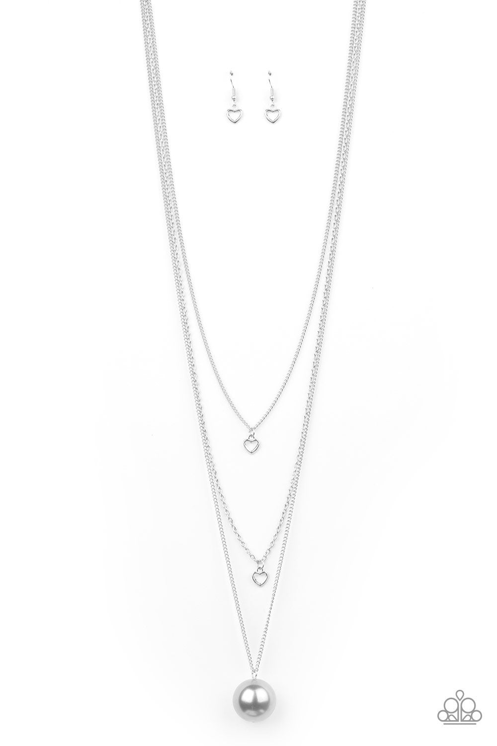 Hearty Heirloom - Silver (Heart) Necklace freeshipping - JewLz4u Gemstone Gallery