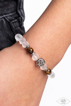 Load image into Gallery viewer, The Lion&#39;s Share - Brown (Lion Charm/Tiger&#39;s Eye Stone) Bracelet
