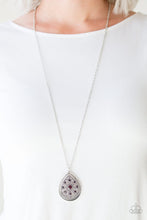 Load image into Gallery viewer, I Am Queen - Purple Necklace freeshipping - JewLz4u Gemstone Gallery
