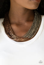 Load image into Gallery viewer, Flashy Fashion - Copper Necklace freeshipping - JewLz4u Gemstone Gallery

