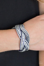 Load image into Gallery viewer, Bring On The Bling - Blue Bracelet
