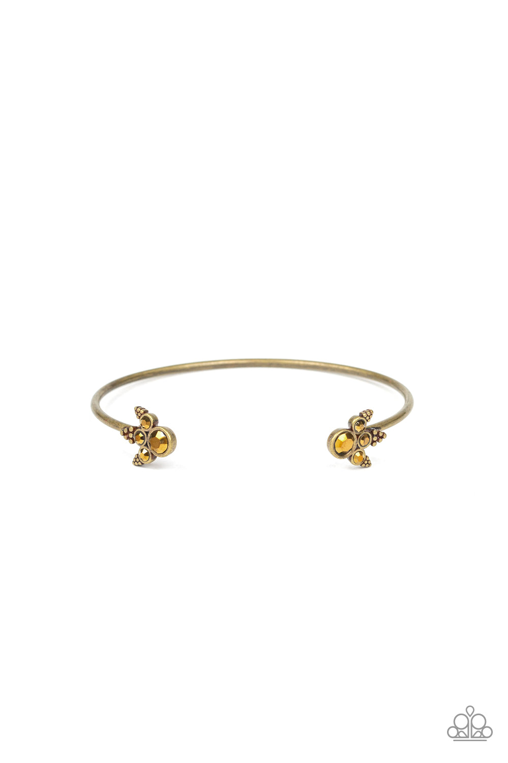 A Bit Rich Brass Bracelet freeshipping - JewLz4u Gemstone Gallery