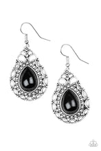 Load image into Gallery viewer, Flirty Finesse - Black Earring
