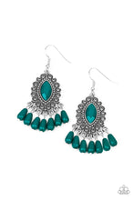 Load image into Gallery viewer, Private Villa - Green Earring
