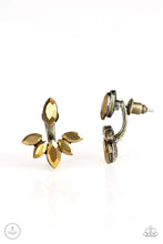 Load image into Gallery viewer, Radical Refinement - Brass Post Earring
