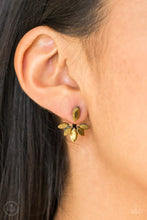 Load image into Gallery viewer, Radical Refinement - Brass Post Earring
