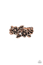Load image into Gallery viewer, Stop and Smell The Flowers Copper Ring freeshipping - JewLz4u Gemstone Gallery
