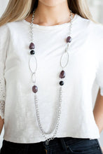 Load image into Gallery viewer, Pleasant Promenade - Black Necklace
